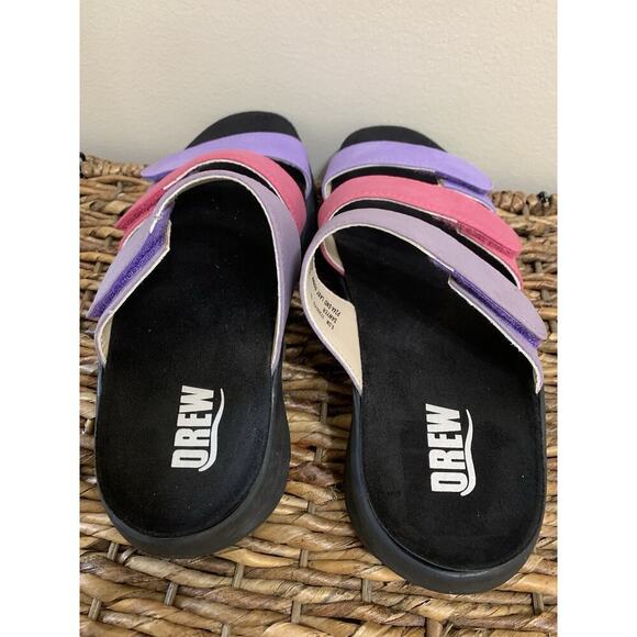 Sawyer Sandals Drew 6.5 M Pink Purple Lavender Colorful Princess Retails $160 - Picture 7 of 9